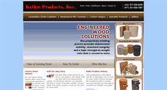Desktop Screenshot of kellerwoodproducts.com